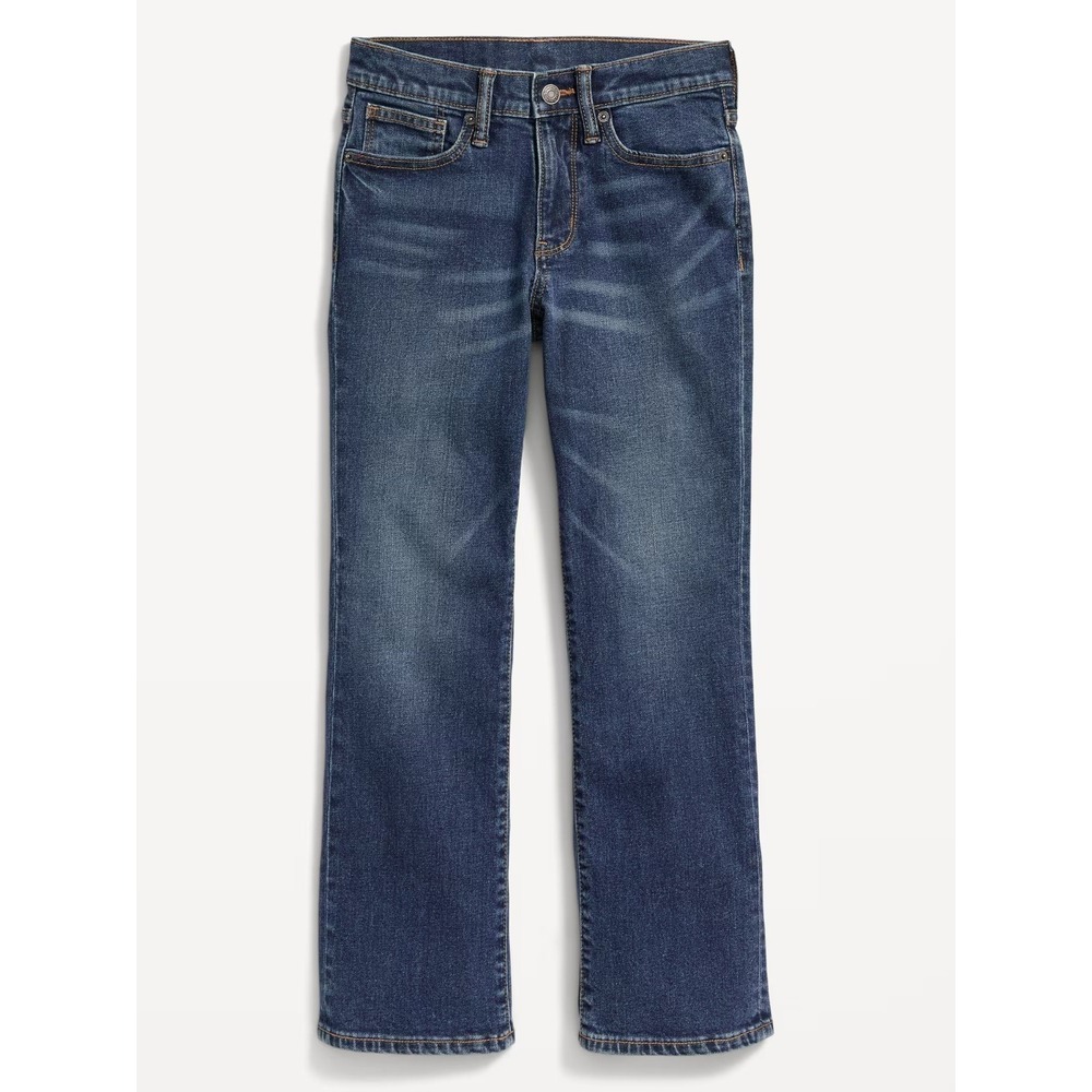Old Navy Boy's Built-in Flex Boot Cut Jeans - Medium Wash - #543030 - Sz 12 Plus